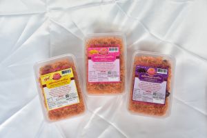 ราคาดีที่สุด!! พลอยหมี่กรอบทรงเครื่อง รสต้นตำรับ 200 กรัม