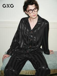 GXG | Lightweight Ice Silk Smooth Sleepwear Set