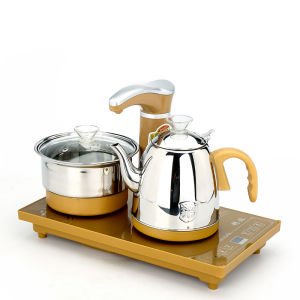 Automatic Water Feeding Electric Kettle Tea Set