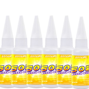LOOLIFL | Loolifl502 Strong Adhesive 20g Fast-Drying Cyanoacrylate Adhesive Stronger Than Welding Quick-Drying Super Strong Universal Repair Glue High-Strength Transparent Fast-Curing Adhesive Suitable for Plastic Metal Rubber Ceramics Glass ...