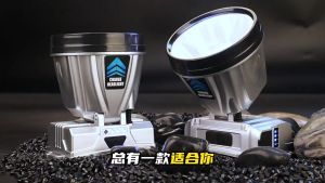 LED Super Light Headlight USB With Sensor Function Head-mounted Flashlight Waterproof Adjustable