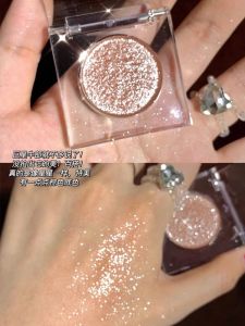 Monochrome Eye Shadow Plate Female Flash Cowherd Polarized Sequin Matte Shimmer Moonstone Thin and Glittering Diamond in the Debris Liquid Super Shiny