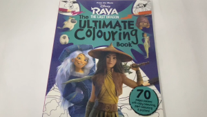 Disney Ultimate Raya & The Last Dragon Colouring Activity Book With 72 Pages for Children