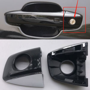 Audi A6L C7 C8 Door Pull Cover Keyhole Lock Cover 12-24 Models Front Left Door Pull Cover Exterior Car Parts Accessories