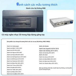 AUTOABC | Hộp Giải Mã Không Dây AUTOABC CarPlay Android Auto Dành Cho Seat Arona Ibiza Toledo Ateca Leon MK3 2016-2019 Hỗ Trợ AirPlay MirrorLink
