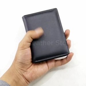 Dompet Pria Kulit 100% Dompet Lipat Cowok Kulit Garut
