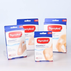 Simpskincare แผ่นพลาสเตอร์กันน้ำ ที่ทำแผล Tigerplast กันน้ำได้ดี หลายขนาด