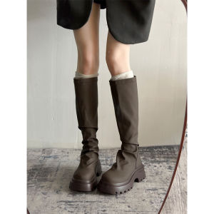 MIFULIAN | Petite Platform Slouchy Boots