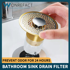 Universal Wash Hand Basin Drainage Filter Bathroom Sink Hair Catcher Bathtub Plug Anti-odor Anti-insect Fast Drainage