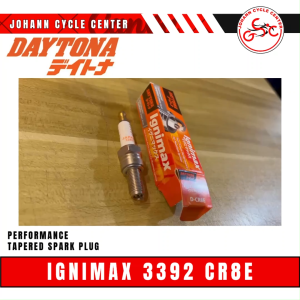 Daytona Ignimax 3392 CR8E Performance Tapered Spark Plug for Motorcycle