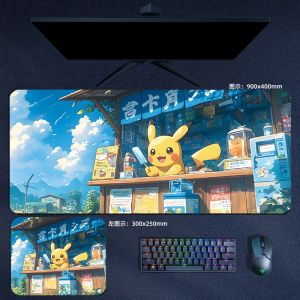 Bandai | Tấm Lót Chuột Chơi Game Cyberpunk Gengar - Tấm Lót Bàn Bằng Cao Su Chống Trượt Chống Thấm Nước Để Nâng Cao Trải Nghiệm Chơi Game