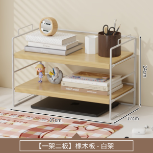 ตู้หนังสือพนักงานนั่งระดับโต๊ะทำงานแบบตั้งขึ้นไม่กินพื้นที่หลายชั้นง่ายๆ สำหรับบ้านและอุปกรณ์ตกแต่งบ้าน