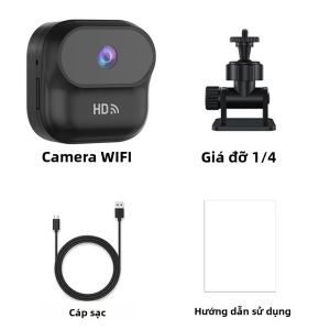 Camera An Ninh Không Dây WIFI 1080P Cho Bé Camera An Ninh Không Dây Tầm Nhìn Ban Đêm Đầy Đủ Màu Sắc Liên Lạc Thoại Hai Chiều Nhà Thông Minh Máy Quay Giám Sát Thú Cưng