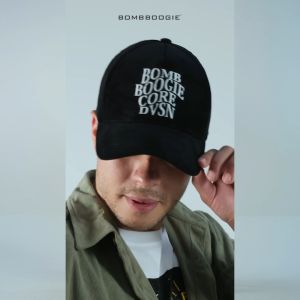 Bombboogie Topi Pria Makova Black 81050B3BK