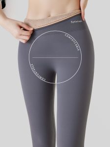 MiiOW | Quần yoga dày lót lông cừu mùa đông cho nữ Quần Shark dài ấm áp giữ nhiệt độ quần áo cơ bản