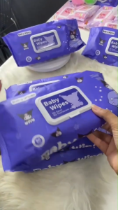 （10ห่อ พร้อมส่ง ） ทิชชู่เปียกไซส์ใหญ่ จัมโบ้ ทิชชู่เปียกจัมโบ้ลายคุโรมิ 1ห่อมี80แผ่น ทิชชู่เด็ก อ่อนโยน ปราศจากแอลกอฮอล์