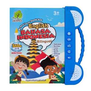MJ88 buku pintar membaca anak mesin pengenalan kosakata bahasa English mainan buku edukasi anak Super Murah