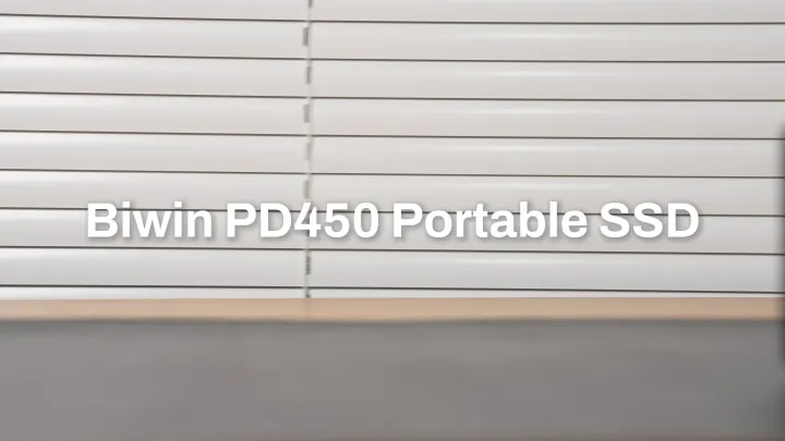 BIWIN PD450 500GB 1TB Portable External SSD USB 3.2 - Up to 560MB/s Read Speed, Portable Solid State Drive Type-C USB 3.2 Flash Driver for PC, Mac, Phone, PS5