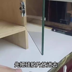No Drilling Telescopic Sawtooth Lock For Sliding Glass Doors