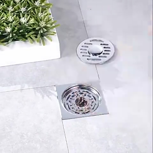 PVC Magnetic Floor Drain Core Anti‑Odor Insect Proof Hair Filter Strainer Universal Bathroom Sewer Trap