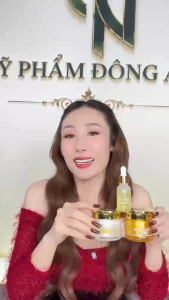 Combo Kem Face Collagen X3 Plus Ngày Và Đêm - Kem Face Ngày Đông Trùng Hạ Thảo Kem Face Đêm Sữa Ong Chúa & Serum - Mỹ Phẩm Đông Anh