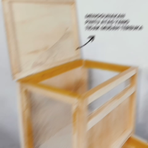 Termurah Box jangkrik Kandang hamster Mencit Tikus Putih Marmut Plus tutup dan tempat pakan