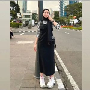 Overall Bahan combet street Terbaru 2025 /Overall Wanita Termurah /Overall Kekinian Viral /overall jumpsuit terlaris korean style baju lebaran remaja OOTD