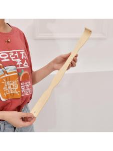 Bamboo Hand Grip Back Scratcher Home Dont Ask for People Back Rake Scratch an Itch Wooden Scratch Itching Old Head Music Orchid Style