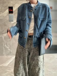YUEZHONGWEI | Stylish New Arrivals Blue Denim Women Jacket