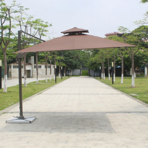 Dinggelvxing | Outdoor Large Commercial Solar Roman Umbrella