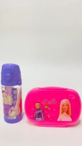 Angel Baby Kids Cartoon Princess Set Water Bottle 500ML Lunch Box Bekas Makan Sekolah