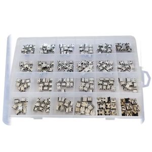 50/60/240pcs Micro USB Female 5Pin SMT Socket Connector Port Data Sync Charging Port for Phone Digital Product Repair
