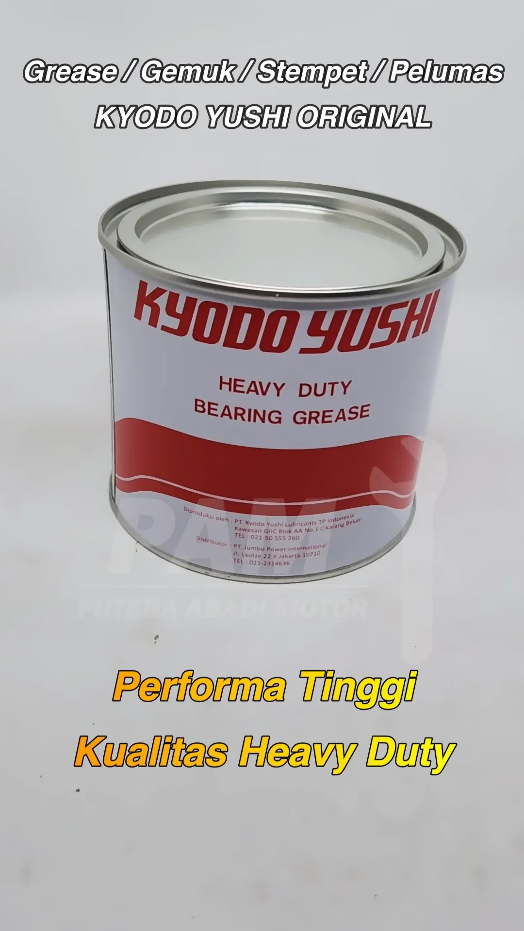 Stempet Kyodo yushi grease gemuk - heavy duty bearing grease