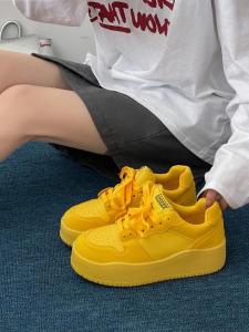 รองเท้าผ้าใบยูนิฟอร์ม Unicity Dopaamine สำหรับผู้หญิง 2025 รองเท้าลำลองพื้นหนาเพื่อความสูงขึ้น รองเท้าลำลองแบบอเนกประสงค์สำหรับนักเรียนมัธยมต้นและมัธยมปลาย