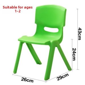 Child Back Chair Set Plastic