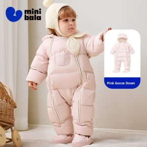 MINI BALA | Double Zipper Duck Down Infant Onesie Winter