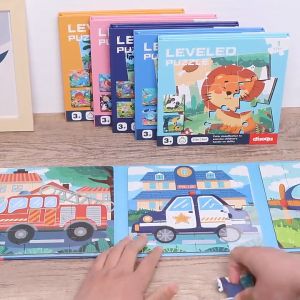 ✨💖🧩 MAGNETIC Puzzle l Montessori Leveled Puzzle l Animal Dinosaur Vehicles l Kids Toys Children Christmas Gifts l Jigsaw Puzzles l Education Games l Early Development Toys l Party Favors l Birthday Gifts