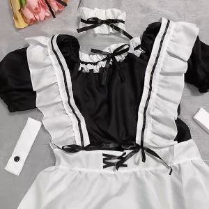 Full Set Lolita dress maid outfit for women girl maid costume lolita dress Maid cosplay Halloween dress uniform