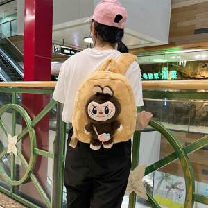 Ransel Anak Ransel Labubu Besar Boneka Labubu Doll Backpack labubu