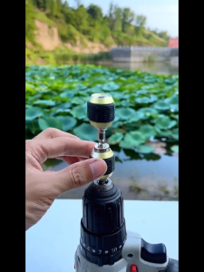 หัวจับดอกสกรู ข้อต่อสว่าน ข้อต่อแกนจับ แบบล็อคแกนหกเหลี่ยมสวมเร็ว หัวแม่เหล็ก60mm1/4นิ้วสว่านต่อบล็อก