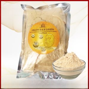Active 24K Gold Soft Mask Powder Anti-Aging Moisturizing Hydrating Multi-Effect Beauty Salon Facial Mask Powder Tightening Wrinkle Removal