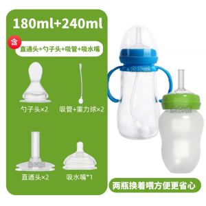 Elderly Feeding Aid Soup Spoon Anti-Choking Nursing Care Drinking Cup Specialized for Bedridden Seniors Meal Feeding Device