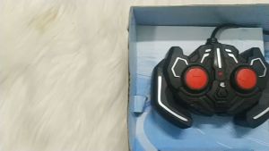 Xe Điều Khiển Từ Xa Siêu xe mô tô cảnh sát màu xanh full phụ kiện