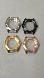 High Quality 38mm Suitable For NH35/NH36/4R36 Movement Replacement Watch Case Sapphire Glass Stainless Steel Fit 28.5mm Dial