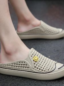 หลากหลาย รองเท้าแตะพลาสติกสําหรับผู้หญิงส้นแบนสบายในร่มกลางแจ้ง Beachwear กันลื่น นุ่ม ด้านล่าง สไตล์ลำลอง Sharp Toe