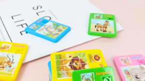[SG SELLER]Cartoon Animal Mini Puzzles Game Kids Early Learning Educational Toy for Children Birthday Party Favors Brain Exercise Gift