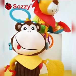 [BIG SALE] Mainan Bayi Boneka Rattle Teether Gantungan Stroller Big Hanging toys Doll Bandana Buddies
