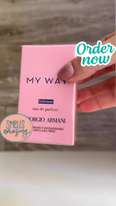 100% ORIGINAL MY WAY W 90ML EDP INTENSE*