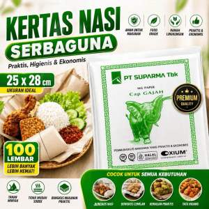 KERTAS NASI 100 lembar