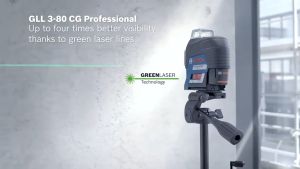 [ GH HARDWARE ] BOSCH GLL 3 80 CG Line Laser - GLL3 80CG